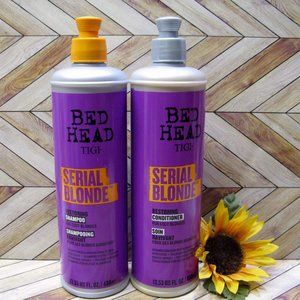 TIGI Bed Head Serial Blonde Shampoo And Conditioner 13.53 Oz / 400 ml Each New